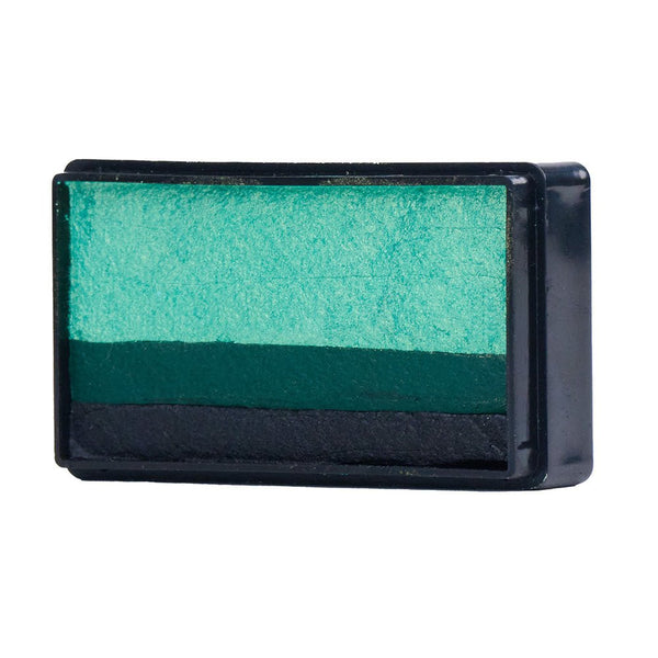 Arty Brush Cake Susy Amaro's EZ Shimmer Collection "Emerald Green"