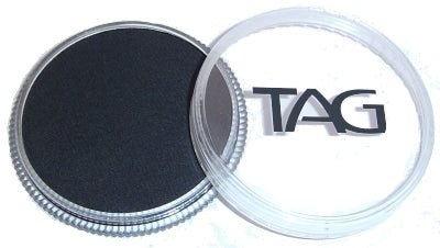 TAG STRONG Black Face and Body Paint 32g - Silly Farm Supplies
