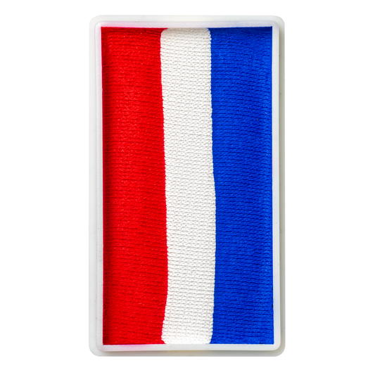 TAG Red White and Blue 1 Stroke Split Cake 30g