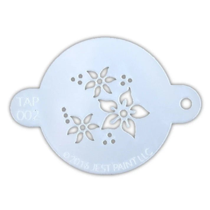 TAP 002 Flowers Stencil - Silly Farm Supplies