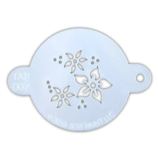 TAP 002 Flowers Stencil - Silly Farm Supplies
