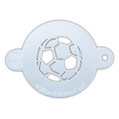 TAP 020 Soccer Ball Stencil - Silly Farm Supplies