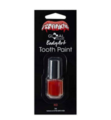 Tooth Paint Body Art Special FX RED 5ml - Silly Farm Supplies