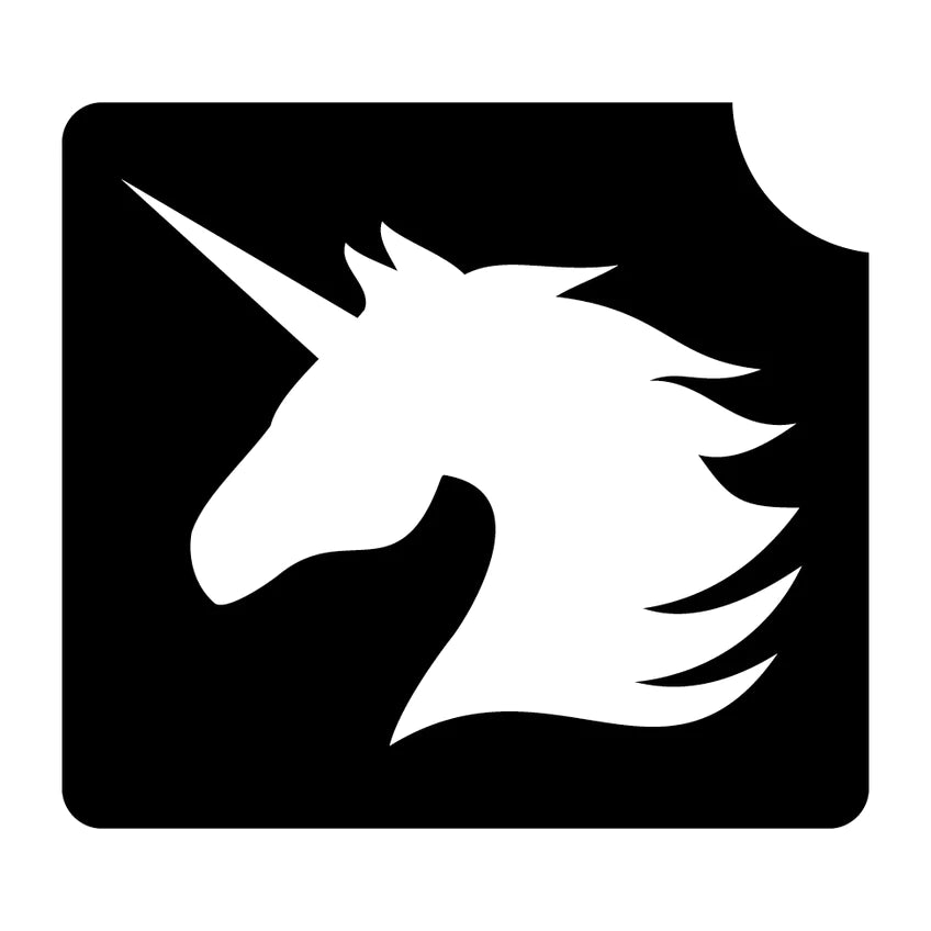 214 Unicorn Head - Set of 5 - Silly Farm Supplies