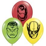 5" Avengers Assemble Assortment Qualatex Balloons 100pk - Silly Farm Supplies