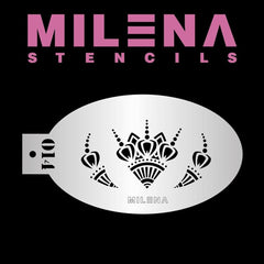 Accents O14 Milena Stencil - Silly Farm Supplies