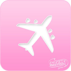 Airplane Pink Power Stencil - Silly Farm Supplies