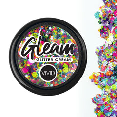 Aloha Gleam Chunky Glitter Cream 10g Jar by Vivid Glitter - Silly Farm Supplies