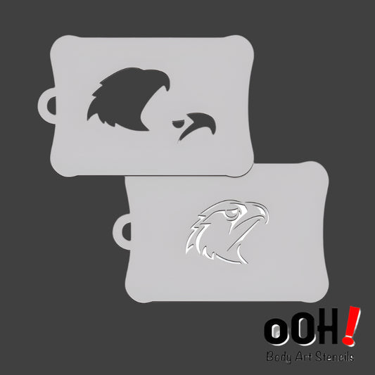 American Eagle Stencil by Ooh! Body Art (T40) - Silly Farm Supplies