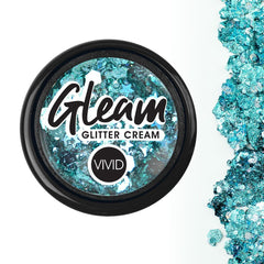 Angelic Ice Gleam Chunky Glitter Cream 10g Jar by Vivid Glitter - Silly Farm Supplies
