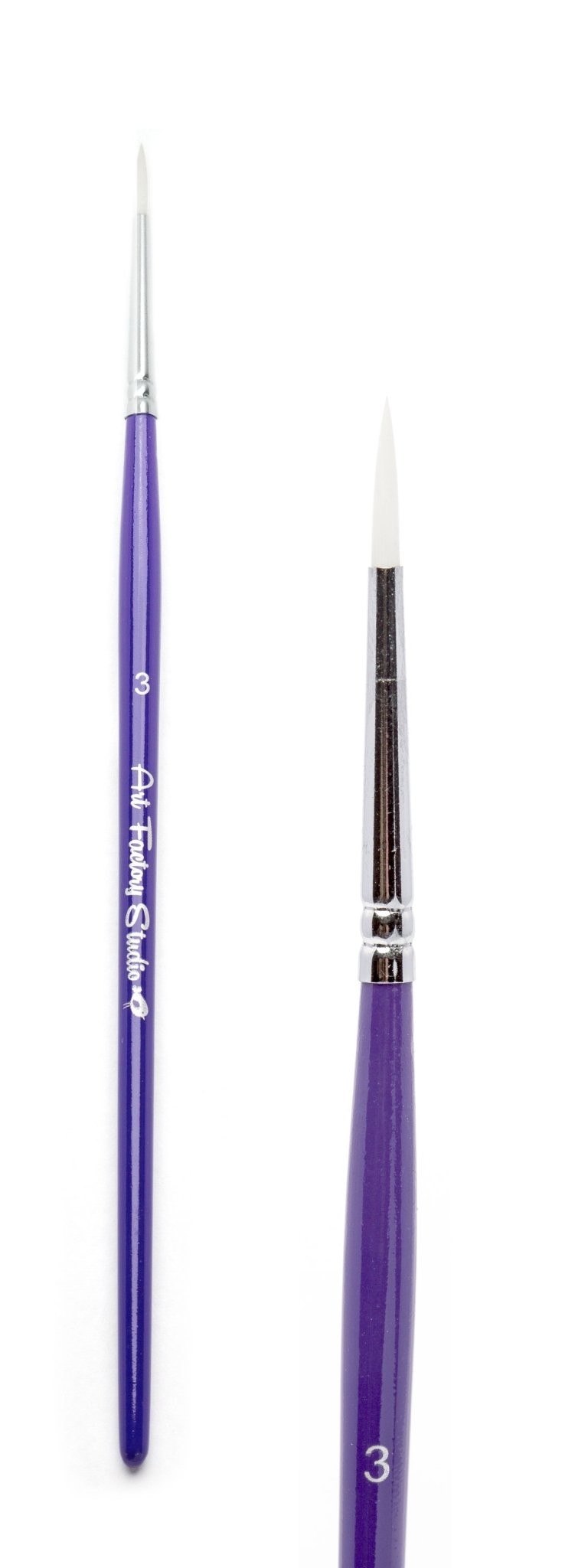 Art Factory Studio #3 Round Brush - Silly Farm Supplies