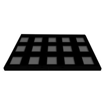 Arty Brush Cake Palette Foam Insert - Silly Farm Supplies