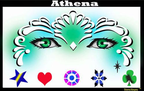 Athena Frozen Stencil Eyes Stencil