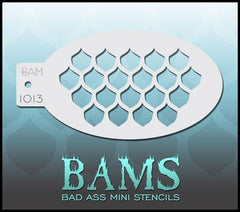 BAM1013 Bad Ass Mini Stencil - Silly Farm Supplies
