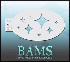 BAM1015 Bad Ass Mini Stencil - Silly Farm Supplies