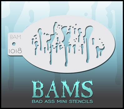 BAM1018 Bad Ass Mini Stencil - Silly Farm Supplies