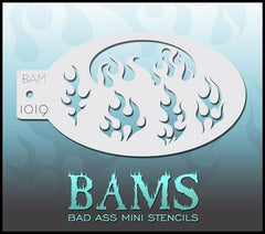 BAM1019 Bad Ass Mini Stencil - Silly Farm Supplies