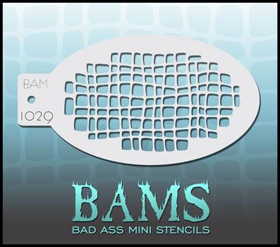 BAM1029 Bad Ass Mini Stencil