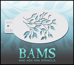 BAM1031 Bad Ass Mini Stencil - Silly Farm Supplies