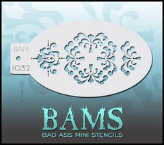 BAM1032 Bad Ass Mini Stencil - Silly Farm Supplies