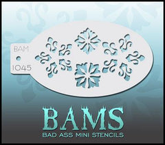 BAM1045 Bad Ass Mini Stencil - Silly Farm Supplies