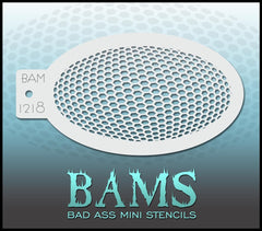 BAM1218 Bad Ass Mini Stencil - Silly Farm Supplies