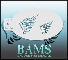BAM1404 Bad Ass Mini Stencil - Silly Farm Supplies