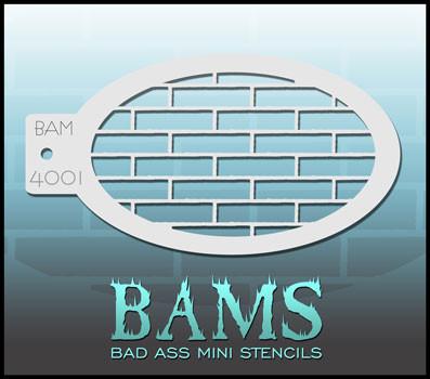 BAM4001 Bad Ass Mini Stencil