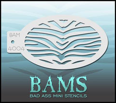 BAM4004 Bad Ass Mini Stencil - Silly Farm Supplies