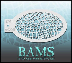 BAM4005 Bad Ass Mini Stencil - Silly Farm Supplies
