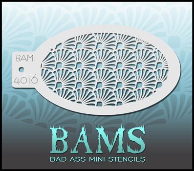 BAM4016 Bad Ass Mini Stencil - Silly Farm Supplies