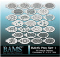 BAMS PRO Set 1 - 25 unique designs