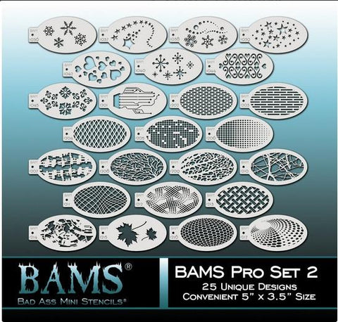 BAMS PRO Set 2 - 25 unique designs