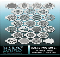 BAMS PRO Set 3 - 25 unique designs - Silly Farm Supplies