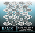 BAMS PRO Set 4 - 25 unique designs
