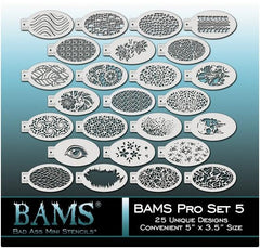 BAMS PRO Set 5 - 25 unique designs - Silly Farm Supplies