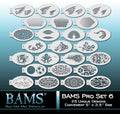BAMS PRO Set 6 - 25 unique designs