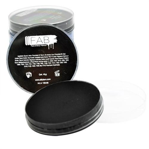 FAB face and body paint, known for its top quality and creamy consistency, dries to a smudge-proof finish once applied. Suitable for both face painting and body art, it is available in two sizes: 16gm and 45gm