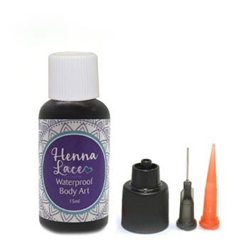 Black Henna Lace- .5oz bottle with tip
