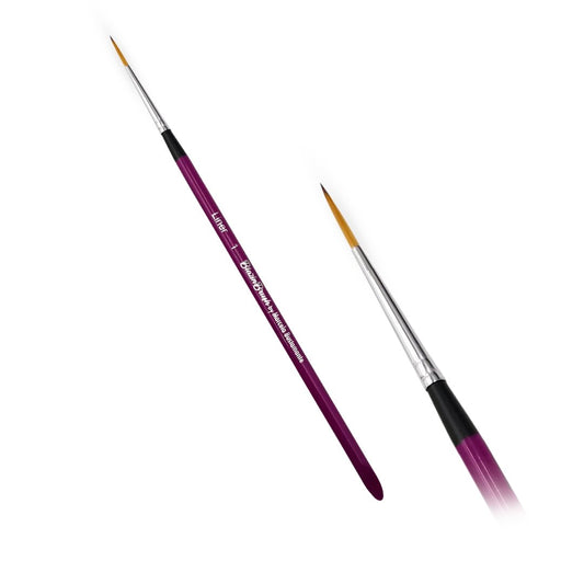 Blazing Brush DETAILS Liner #L1 Brush by Marcela Bustamante - Silly Farm Supplies
