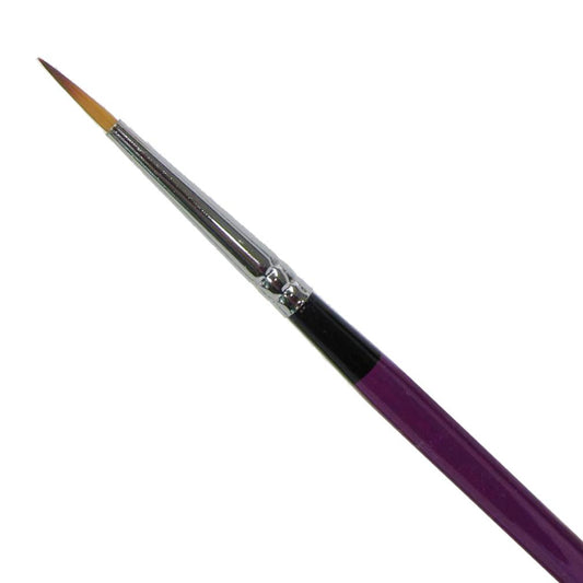 Blazing Brush Round #2 Brush by Marcela Bustamante - Silly Farm Supplies