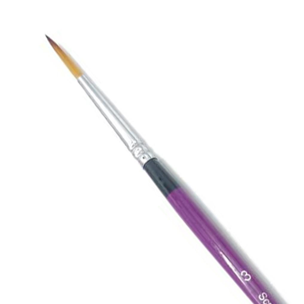 Blazing Brush Script Liner 3 Brush by Marcela Bustamante - Silly Farm Supplies