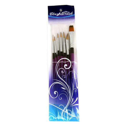 Blazing Brush Set 7 by Marcela Bustamante - Silly Farm Supplies