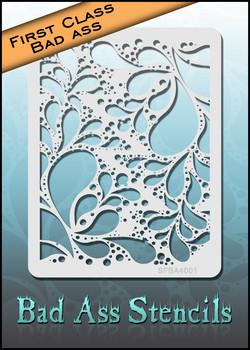 Bloob SFBA4001 Scott Fray First Class Bad Ass Stencil - Silly Farm Supplies