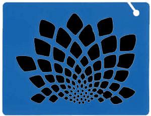 Blooming Flower QuickEZ Stencil - Silly Farm Supplies