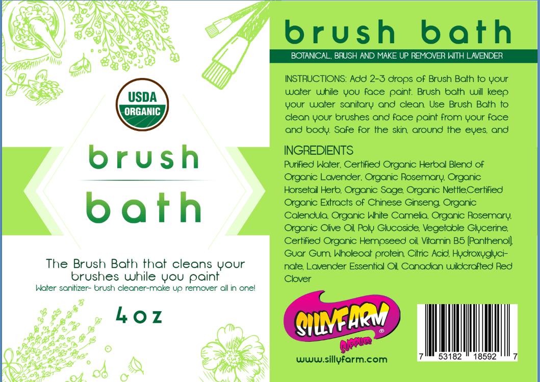Brush Bath Spray Bottle 4oz - Silly Farm Supplies