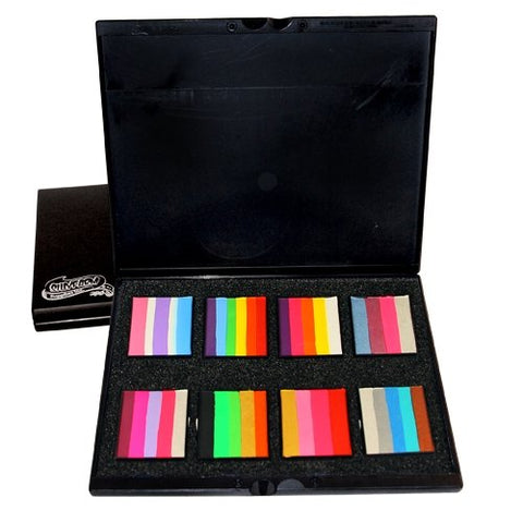 Cheap Professional Face & Body Painting Kit Colors Rainbow Water Activated  Paints Split Cakes Palette