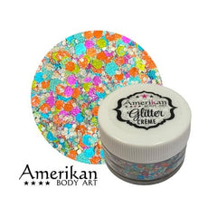 Capricorn Glitter Creme 15g Jar by Amerikan Body Art - Silly Farm Supplies