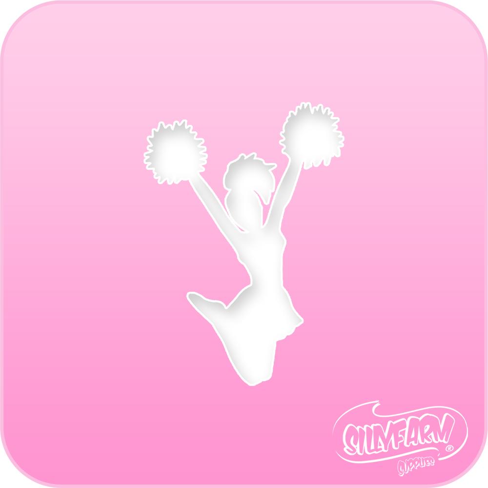 Pink Power Stencils by SillyFarm | Face Paint Stencils – SILLYFARM.COM