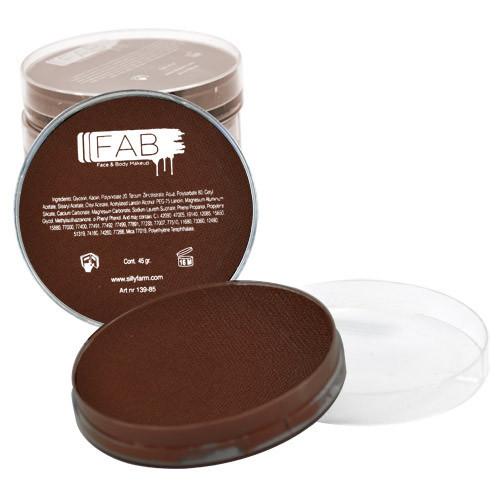 FAB face and body paint, known for its top quality and creamy consistency, dries to a smudge-proof finish once applied. Suitable for both face painting and body art, it is available in two sizes: 16gm and 45gm
